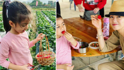 Gigi Leung And Her 5-Year-Old Daughter Enjoy Rare Day Out At The Farm