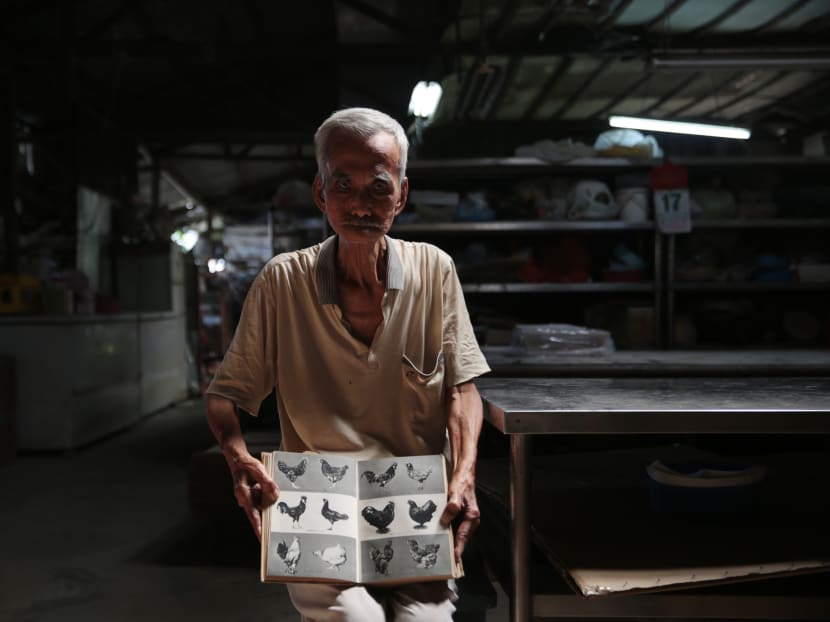 Mr Ho Seng Choon of Lian Wah Hang Quail & Poultry Farm. Photo: Jason Quah/TODAY