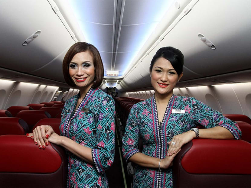 Cabin crew’s outfit ‘revealing’? Then avert your eyes