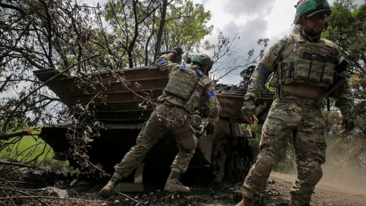 On eve of NATO meet, Ukrainian troops eye more help amid tough fighting On eve of NATO meet, Ukrainian troops eye more help amid tough fighting