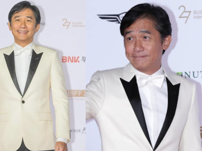 Tony Leung Walks Red Carpet In Busan Looking Really Nervous