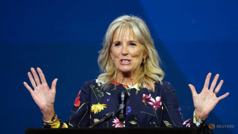 Olympics-US first lady Jill Biden arrives in Japan for Games Olympics-US first lady Jill Biden arrives in Japan for Games