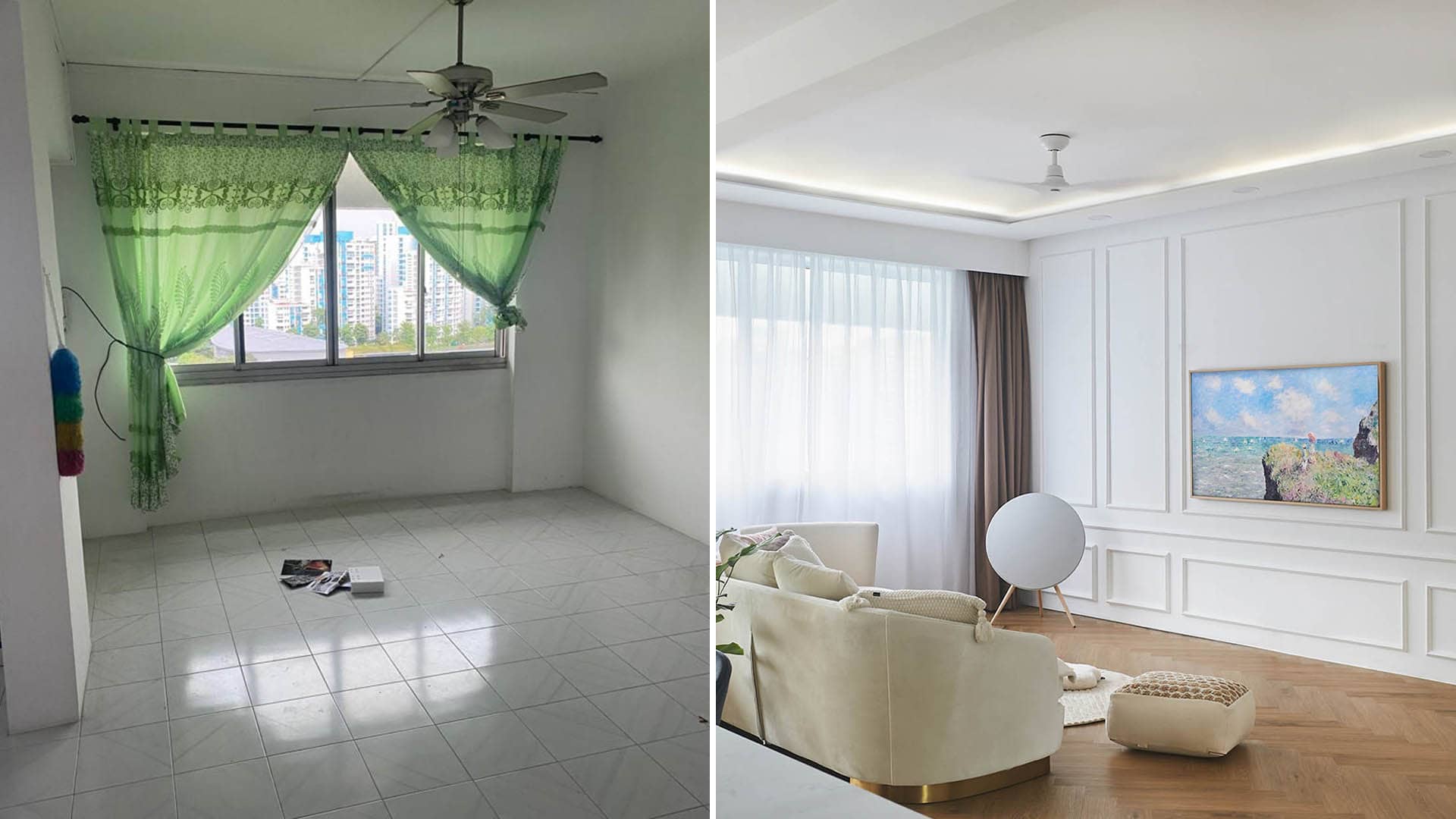 Before & After: A 32-Year-Old Resale Flat Transformed Into A Modern Luxe Home That Looks Like A Brand-New Condo Before & After: A 32-Year-Old Resale Flat Transformed Into A Modern Luxe Home That Looks Like A Brand-New Condo