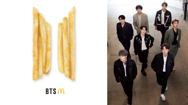 Army有口福了！麦当劳“BTS套餐”5月登场
