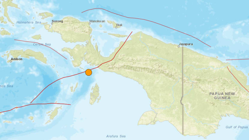 5.9-magnitude quake strikes off Indonesia's Papua: USGS 5.9-magnitude quake strikes off Indonesia's Papua: USGS