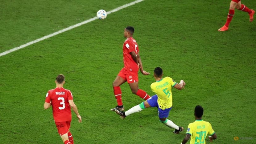 Casemiro magic sends Brazil through as Vini shines Casemiro magic sends Brazil through as Vini shines