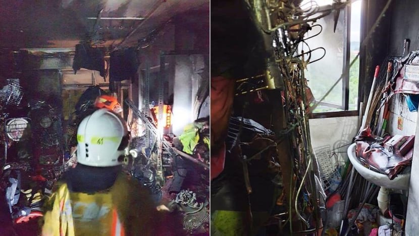 Bukit Batok fire: Town Council investigating contractor's claim that fire hose reel was working, says MP Murali Bukit Batok fire: Town Council investigating contractor's claim that fire hose reel was working, says MP Murali