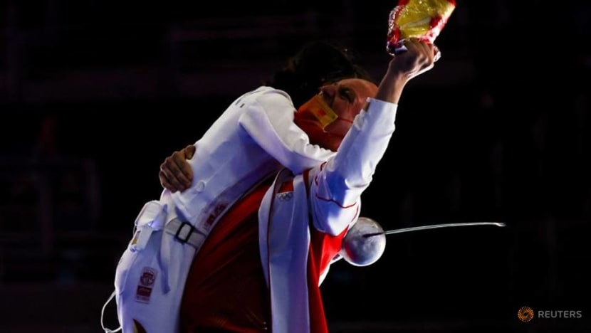 China's Sun wins women's epee individual gold China's Sun wins women's epee individual gold