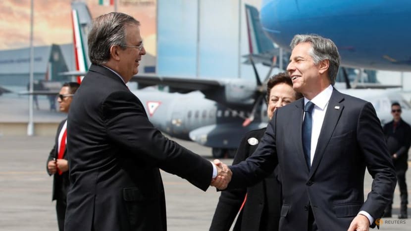 Mexican president welcomes US 'tone' on energy dispute as Blinken visits Mexican president welcomes US 'tone' on energy dispute as Blinken visits