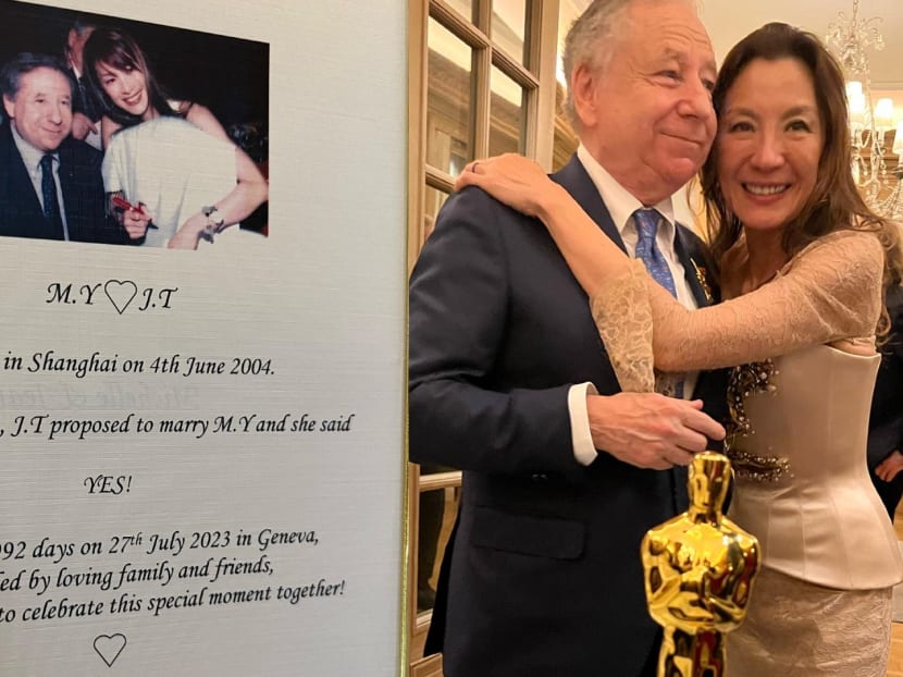 Michelle Yeoh, 60, finally marries ex-Ferrari CEO Jean Todt, 77 Michelle Yeoh, 60, finally marries ex-Ferrari CEO Jean Todt, 77