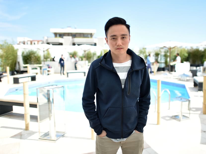 Singaporean director Boo Junfeng poses on May 14, 2016 during a rendez-vous for his film "Apprentice" on the sidelines of the 69th Cannes Film Festival in Cannes, southern France. Photo: AFP