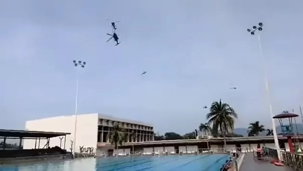 马来西亚直升机失事：国防部长称两架直升机首次一起进行阅兵彩排