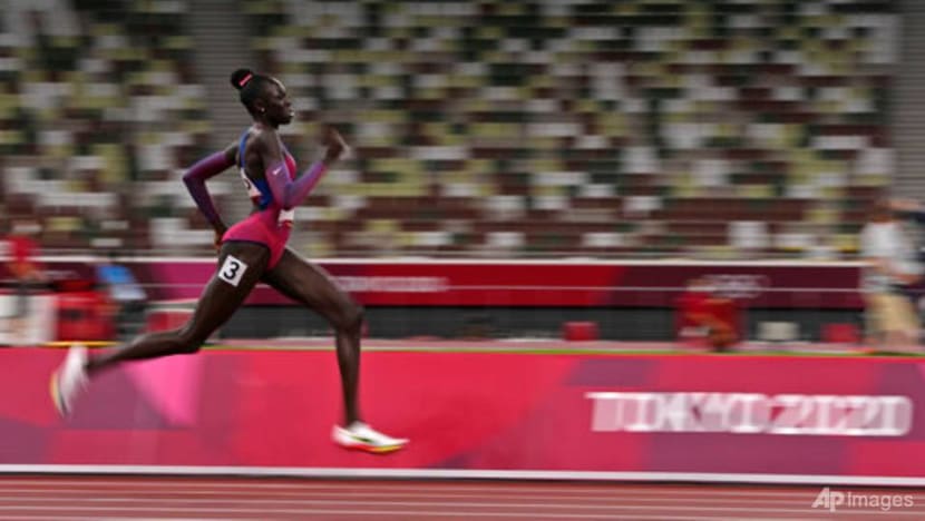 Athletics: Mu ends long American wait for women's 800m gold Athletics: Mu ends long American wait for women's 800m gold