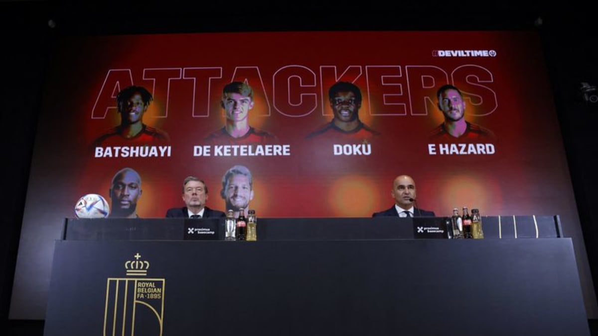 Lukaku, Hazard masuk dalam skuad Belgia di Piala Dunia