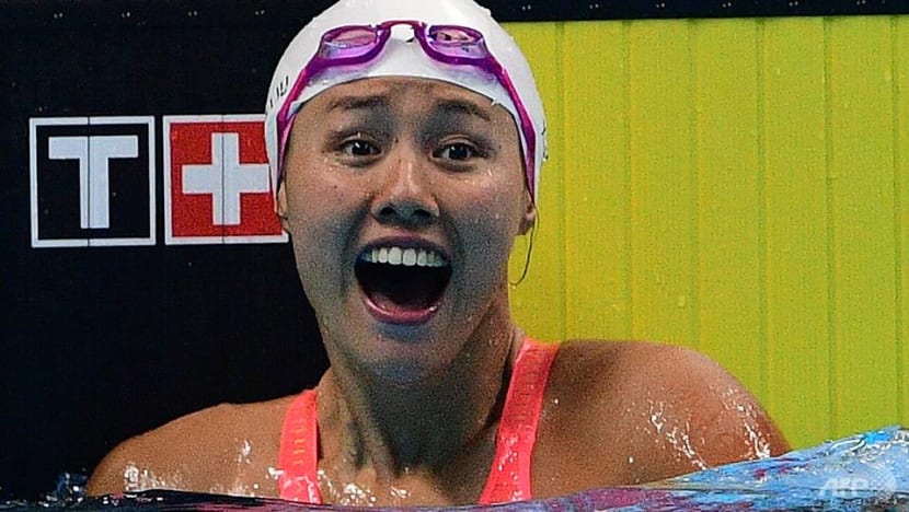 China's Liu breaks 50m backstroke world record at Asian Games China's Liu breaks 50m backstroke world record at Asian Games