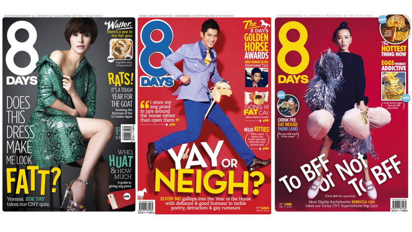 #Throwback: 8 DAYS Past Chinese New Year Covers