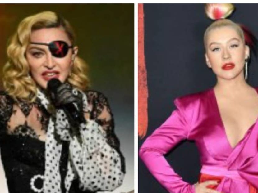 Madonna goes ‘Vogue’ while Christina Aguilera plays ‘Genie In A Bottle’ during self-quarantine 