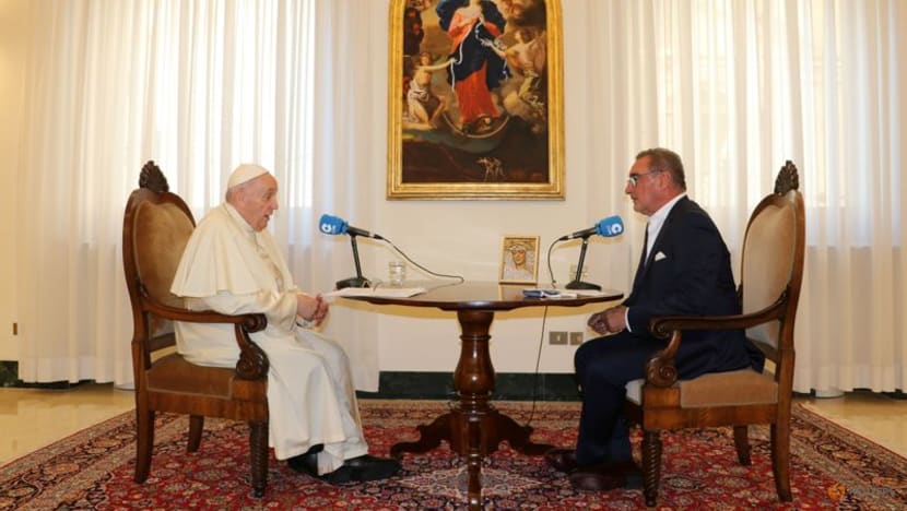 Pope Francis denies resignation report, says leads normal life after surgery Pope Francis denies resignation report, says leads normal life after surgery