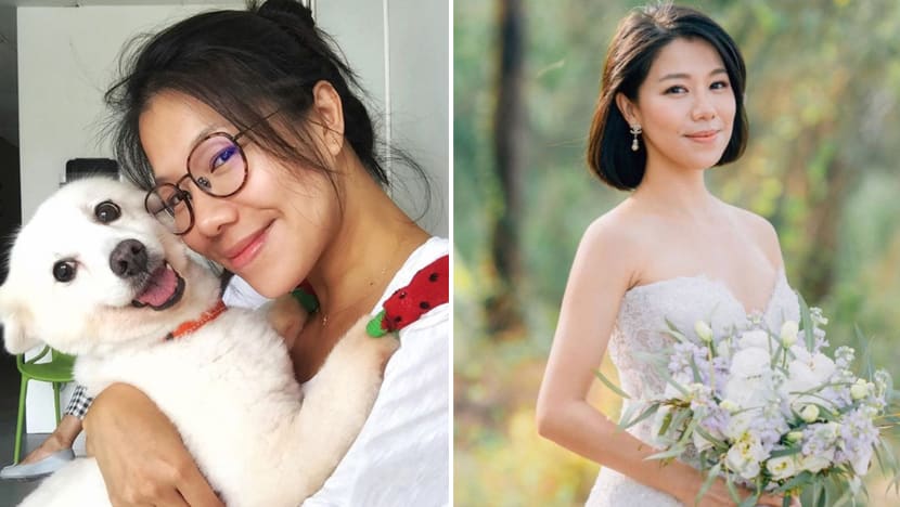 #ConsiderAdoption: Belinda Lee chose a pet-friendly wedding venue so that she could walk down the aisle with her dog #ConsiderAdoption: Belinda Lee chose a pet-friendly wedding venue so that she could walk down the aisle with her dog
