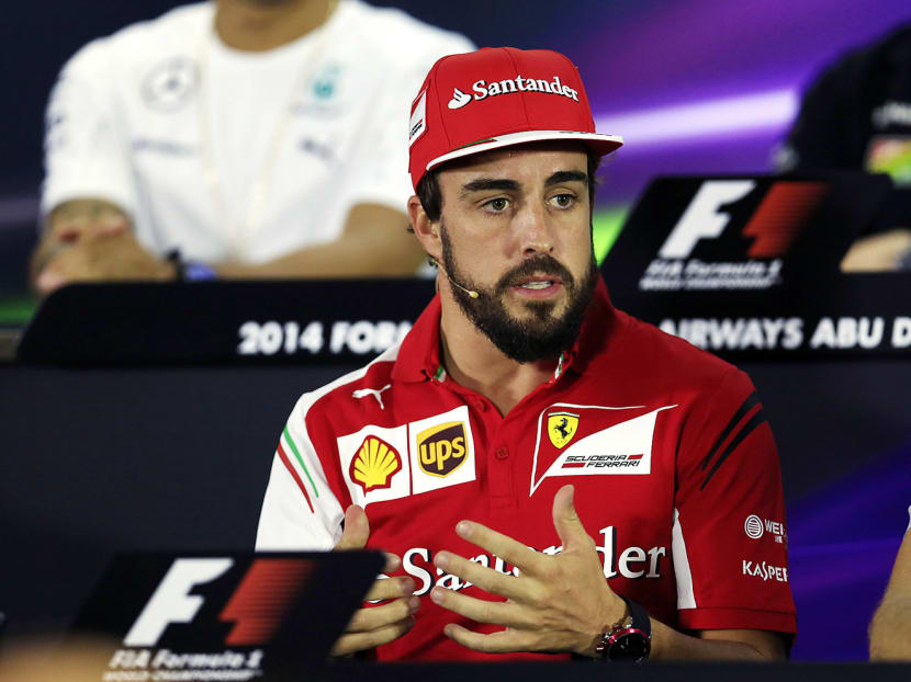Alonso says his time at Ferrari has seen him reach his very best level professionally.
Photo: AP