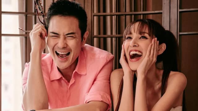 难得的二人时光　陈凯琳甜吻郑嘉颖放闪