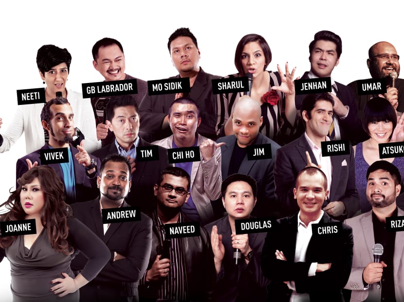 Comedy Central's new TV series, Stand Up, Asia!, features 24 comedians from around the region. Photo: Comedy Central Asia.