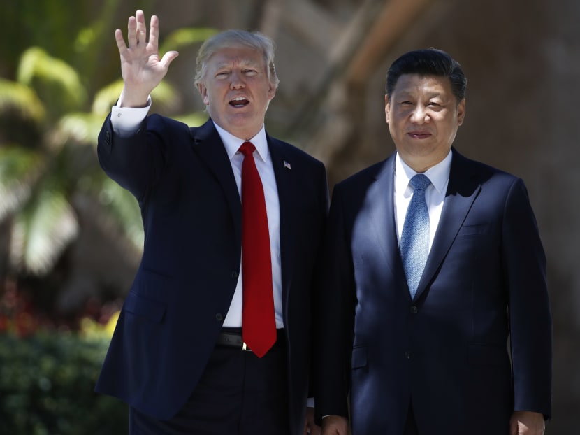 US President Donald Trump (left) and his Chinese counterpart, Xi Jinping. Photo: AP