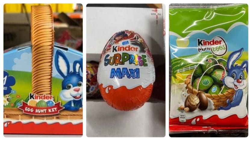 Singapore recalls three more Kinder chocolate products due to possible presence of salmonella 