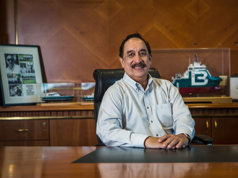 Mr Farid is currently the chairman of marine service provider Bourbon Offshore Asia Pacific, a regional firm he set up in 2005. Photo: Nuria Ling/TODAY
