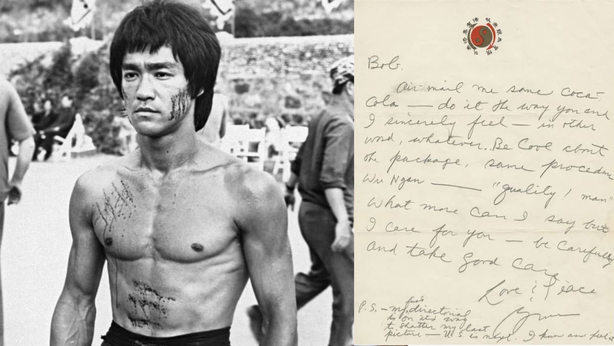 Bruce Lee's Handwritten Letters Suggest He Secretly Abused Drugs - TODAY