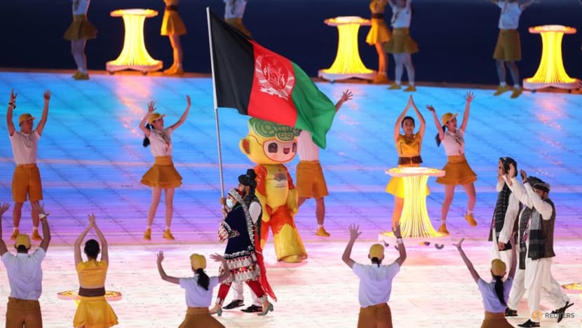 Games-Afghanistan women's volleyball team fumes at training conditions in Hangzhou