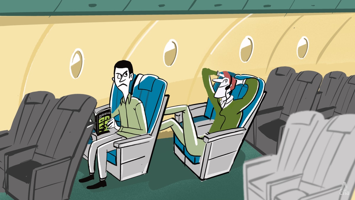 The Snorer, the Stinker, dan Seat Kicker – 10 orang terburuk yang pernah duduk bersama di pesawat