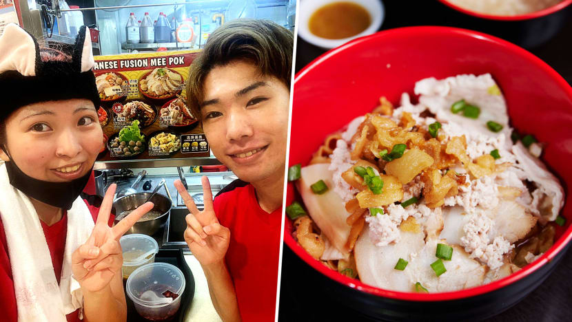 25-Year-Old Daughter Of Popular Japanese Mee Pok Hawker Back To Helm Stall After 5-Year Break