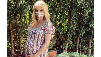Emma Roberts Holds Socially Distanced Magical Garden-Themed Baby Shower