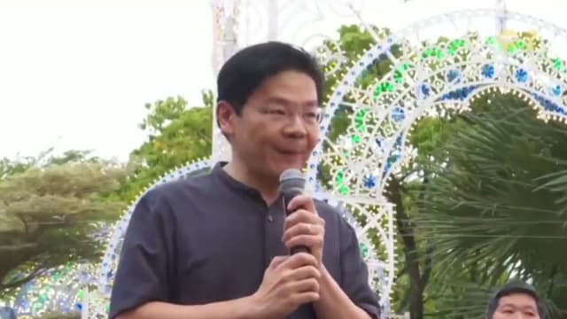 黄循财为滨海花园圣诞仙境活动拉开序幕