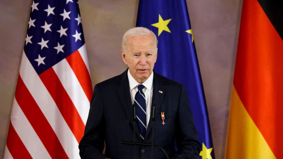 Biden and allies in Berlin vow no let-up in support for Ukraine