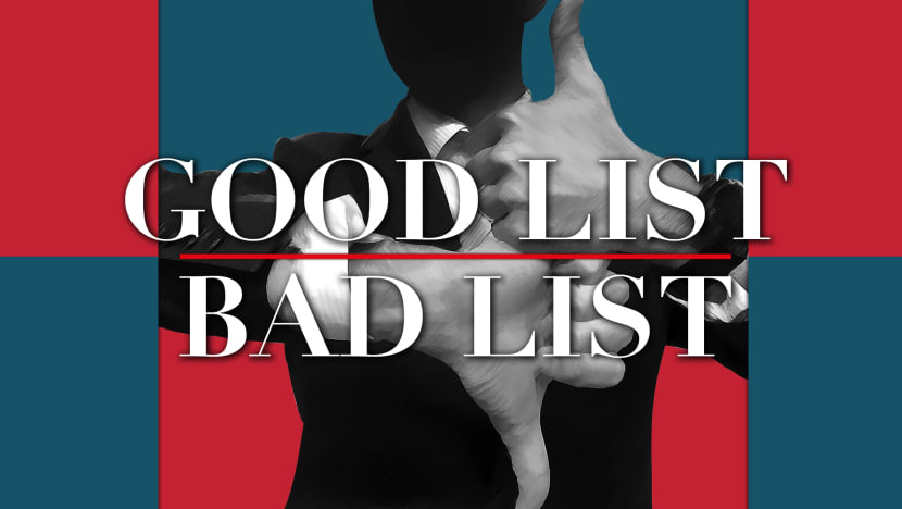 Good List/Bad List with Steve Lai Good List/Bad List with Steve Lai