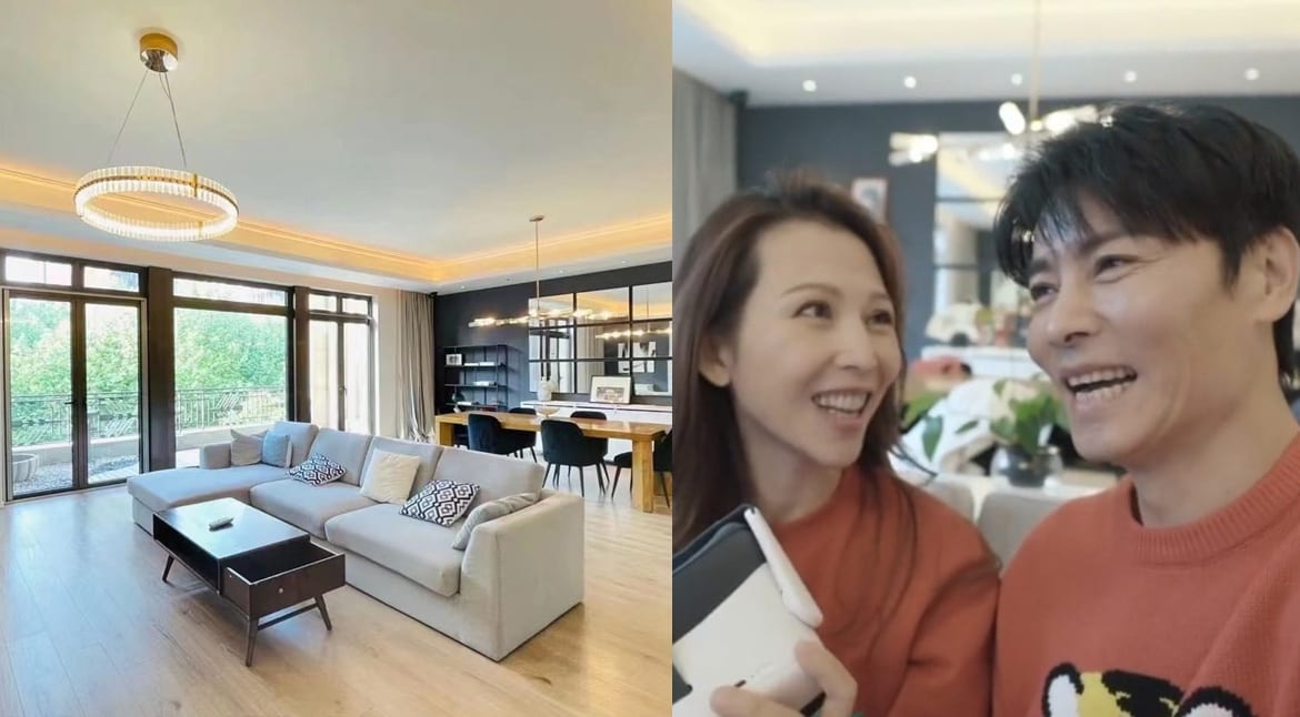Photos Of Ada Choi & Max Zhang's 3,500 Sq Ft Shanghai Apartment, Which They Have Put Up For Rent