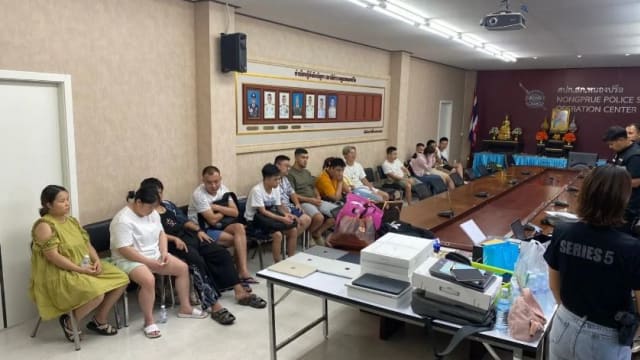 泰国别墅成电信诈骗大本营 16中国男女被逮捕