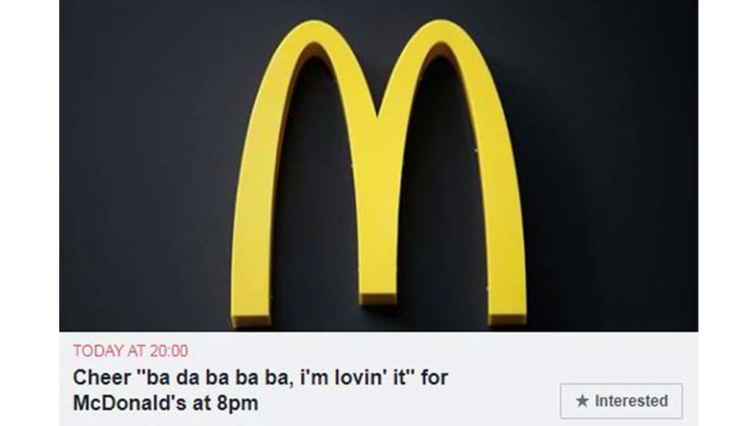 There’s A McDonald’s ‘Ba Da Ba Ba Ba’ I’m Lovin’ It’ Cheering Event Happening Tonight