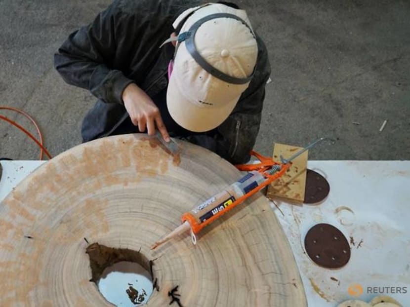 Not all deadwood: Furniture fashioned from Hong Kong tree waste Not all deadwood: Furniture fashioned from Hong Kong tree waste