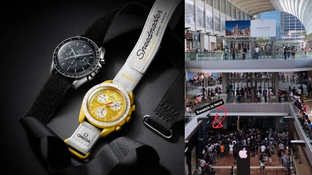 Omega x Swatch联名表本地疯抢　来认识它霸气魅力