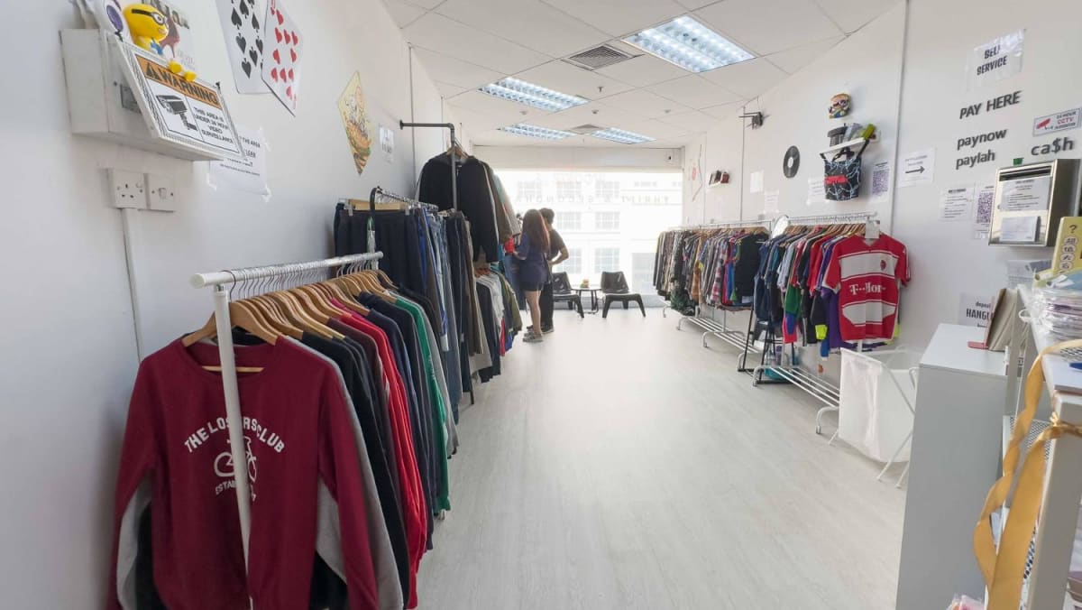 Youth-run thrift stores in Singapore paving the way for sustainable fashion  revolution - TODAY
