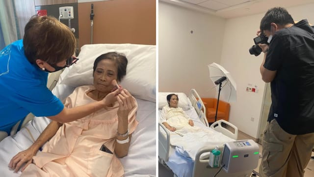 癌末妇盼穿漂亮裙子拍遗照 慈善组织为她圆梦