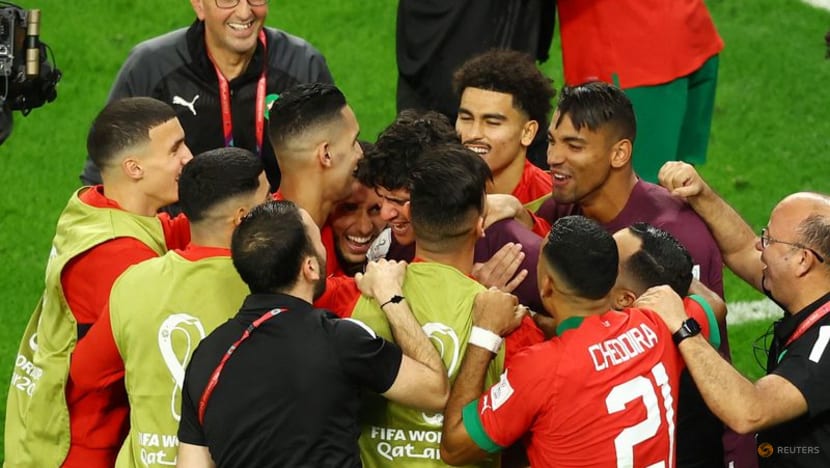 Morocco's Atlas Lions march on at World Cup with help of 'Red Army'