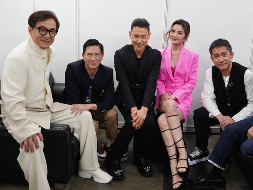 “Mum, I’ve made it”: Charlene Choi on her viral pic with Jackie Chan, Andy Lau, Tony Leung, Jacky Cheung and Nick Cheung
