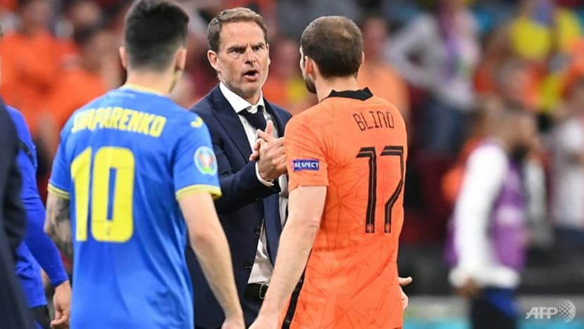 Football: Risky business for De Boer brings reward for Netherlands