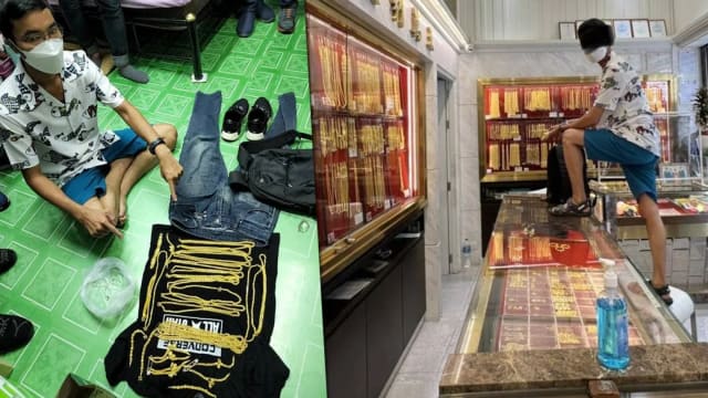 因比特币暴跌压力大 泰国男子铤而走险抢金店