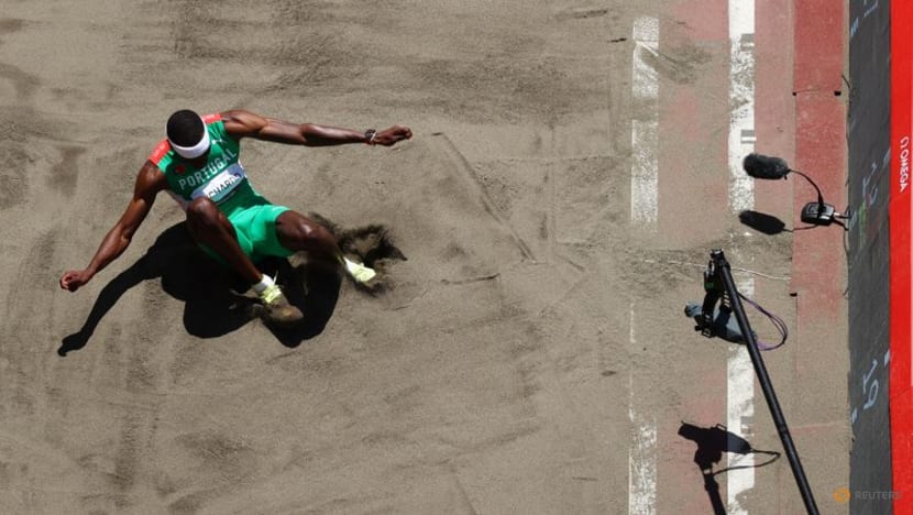 Olympics-Athletics-Portugal's Pichardo wins triple jump gold Olympics-Athletics-Portugal's Pichardo wins triple jump gold