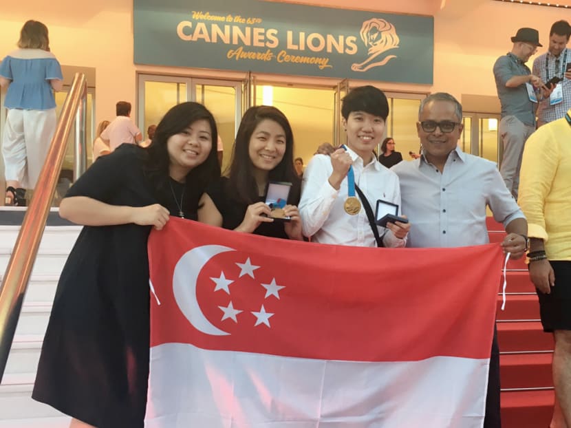 Duo bags Singapore’s first gold at Cannes Young Lions advertising competition